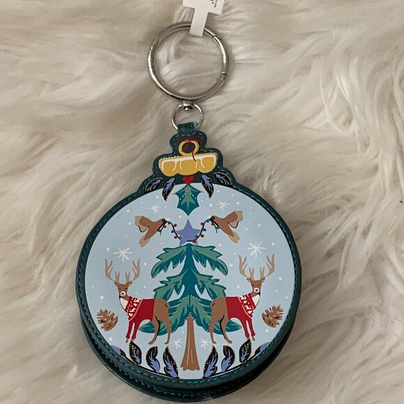 VERA BRADLEY Merry Mischiefs Ornament Bag Charms SET - Picture 4 of 5